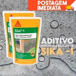 Aditivo Sachê Impermeabilizante de Concretos e Argamassas Sika -1 1L