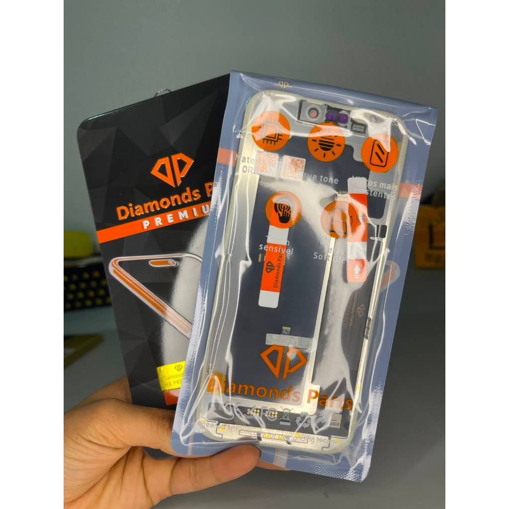 Tela Display Touch Soft OLED Compatível Para iPhone 17 Pro Max Diamonds/Asugar 📱