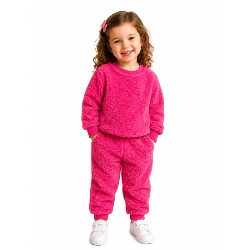 Conjunto Pijama Infantil Fleece Quentinho Pelúciado