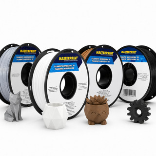 Filamento 3D PLA PETG Hyper Speed MasterPrint 1kg 1,75mm Premium Várias Cores para Impressora 3D