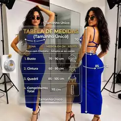 Vestido Feminino Costa Nua Midi Com Fenda Decote Ribana Canelado Tubinho Colado Elegante tamanho 36 ao 44
