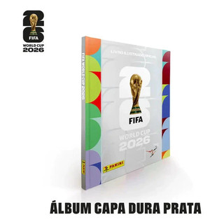 Album Copa do Munfo 2026 Capa Dura Prata Promoção