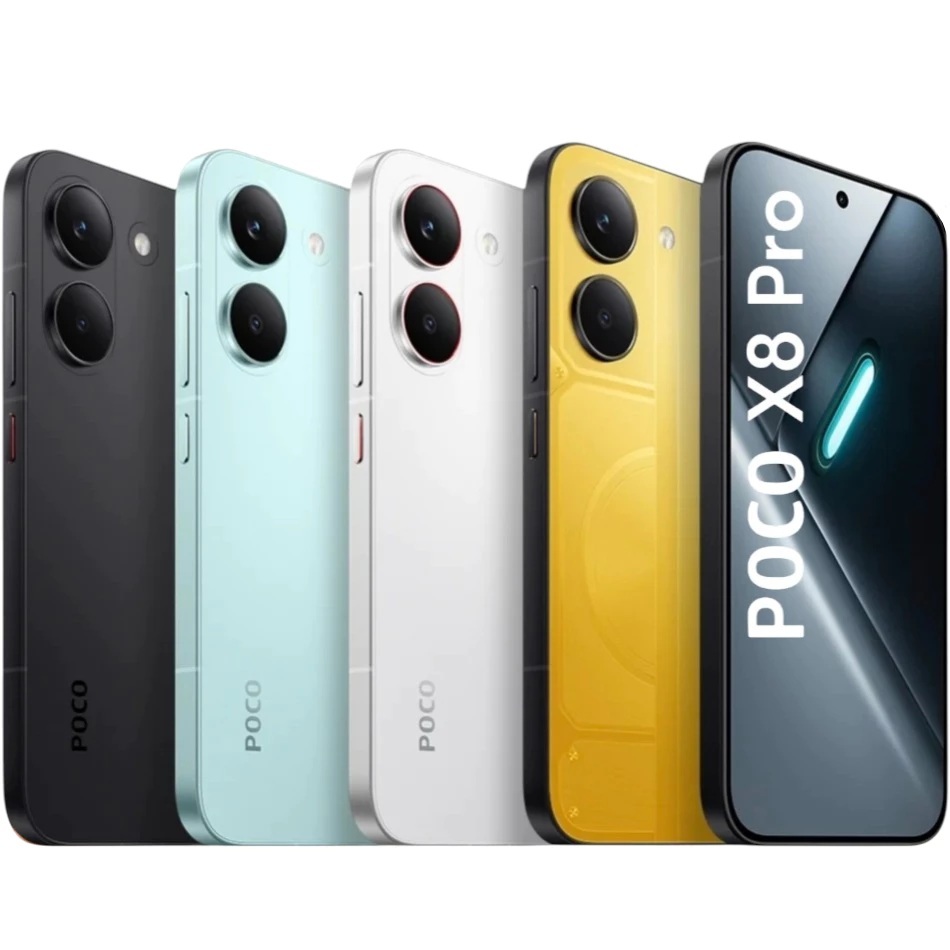 Celular Xiaomi Poco X8 Pro 5G, Versão Global Original