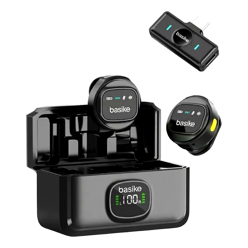 Microfone Lapela Ant Ruido Tipo C Profissional Compatível com Android
