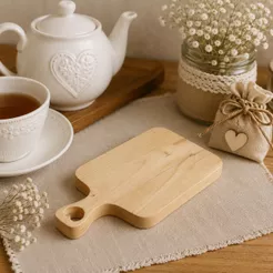 Kit 20 Mini Tábuas Coração Madeira Pinus Gourmet Lembrancinha Chá de Cozinha Decorativa