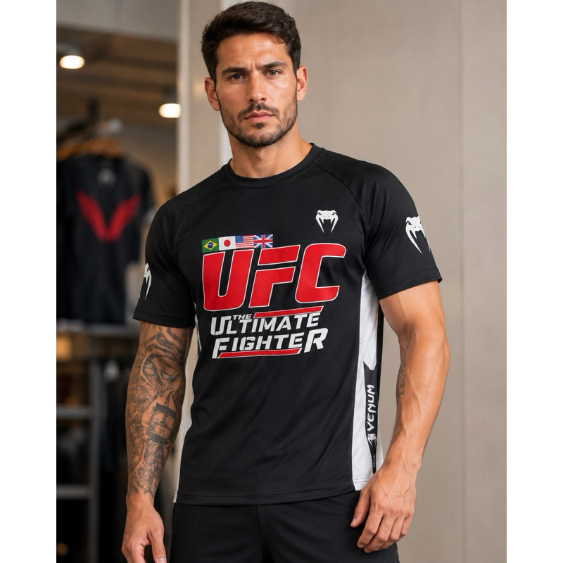 CAMISETA UFC PREMIUM | MMA | MUAY THAI | JIU JITSU | LUTA | DRY FIT | ARTES MARCIAIS | CAMISA