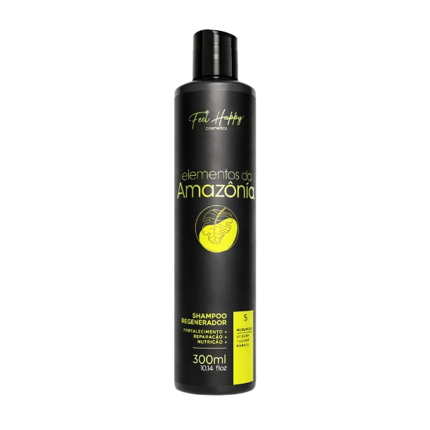 Shampoo Regenerador Elementos da Amazônia 300ml Feel Happy