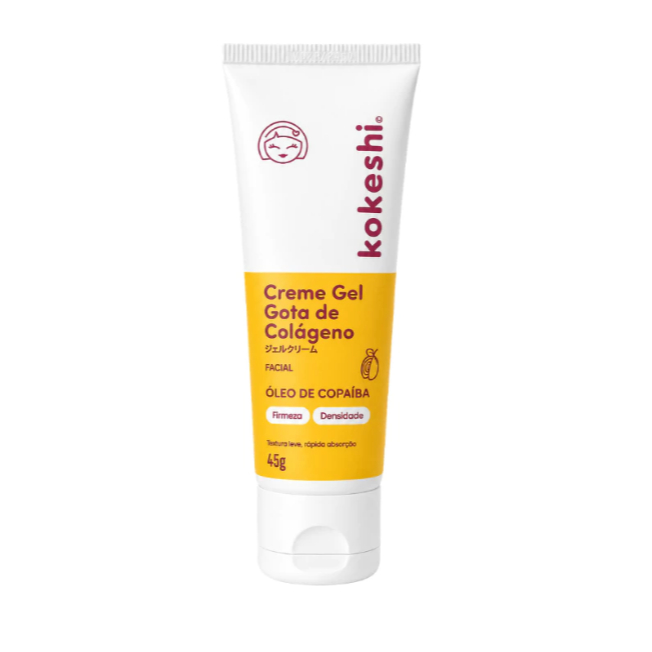 Creme Gel Regenerador Facial Gota de Colágeno Kokeshi