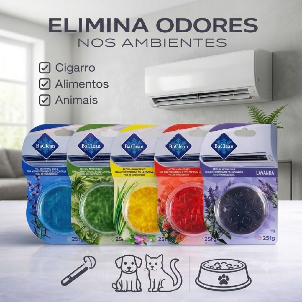 Kit 2 Pastilhas Aromatizante Ar Condicionado Ameixa Dourada — imagem 2 de 2