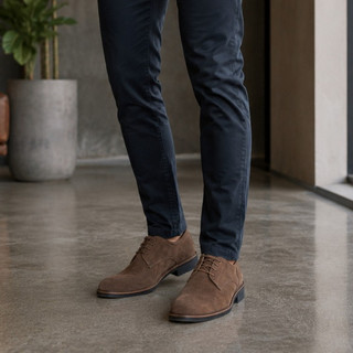 Sapato Masculino Esporte Fino Social Casual Com Cadarço Sintético Premium Confortável Elegante Moda Tendência Hoje