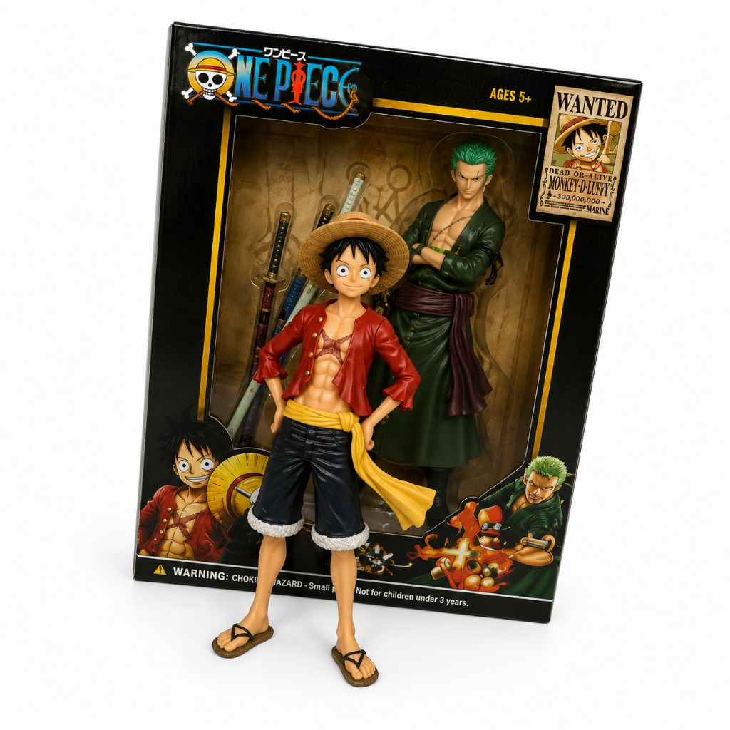 ☠️ Boneco Luffy One Piece – 18cm com Box⚓🔥action figure one piece
