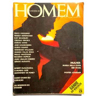 A Revista do Homem - N°3 Outubro 1975 - Maria Della Costa, Babi Vogel (com Poster)