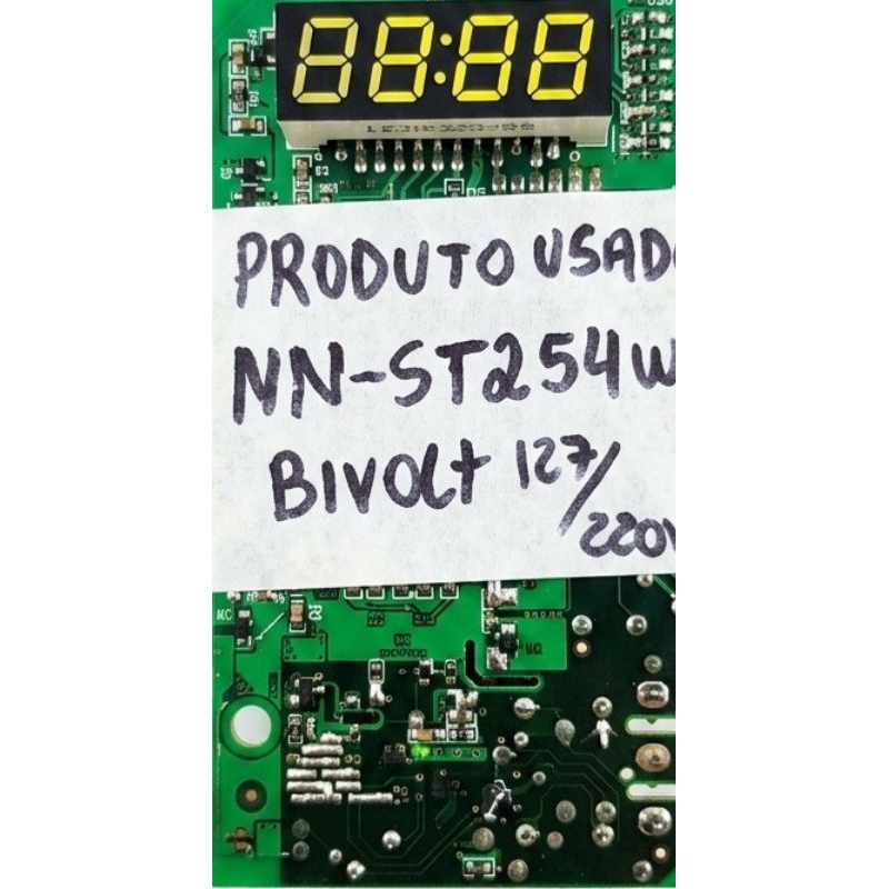 Placa Eletrônica Microondas Panasonic NN-ST254WRUN e NN-ST254WRUK (LER DESCRIÇÃO)