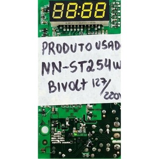 Placa Eletrônica Microondas Panasonic NN-ST254WRUN e NN-ST254WRUK (LER DESCRIÇÃO)
