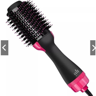 Escova Secadora 110V e 220V Alisador Elétrica Quente Cabelo Com 3 Em1 Hair Styler COR ALEATÓRIA (SEM CAIXA)