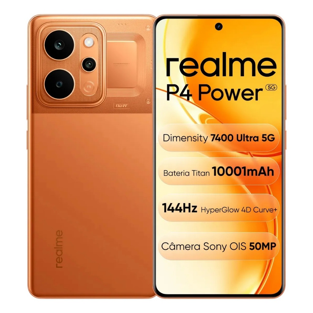 REALME P4 POWER 256GB MEMORIA 8GB RAM 5G ORIGINAL ENVIO IMEDIATO!