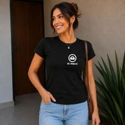 Blusinha Feminina T Shirt Baby Look Profissão Segurança do Trabalho Faculdade Camiseta 100% Algodão