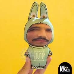 Chaveiro Artesanal Divertido Meme JÃO MEMORIAS POSTUMAS LAFUFU (Feito manualmente/Criação paródica e artesanal)