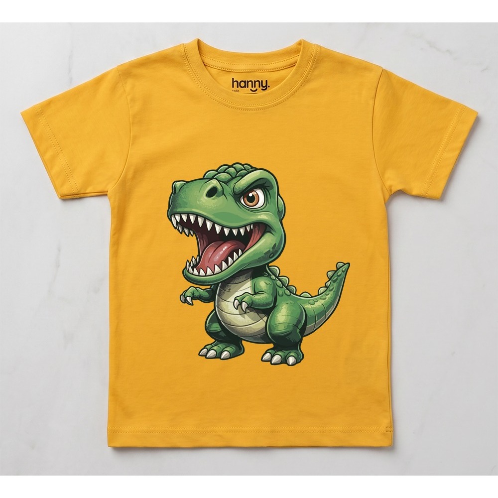 Camiseta Infantil masculino Estampado  Dinossauro