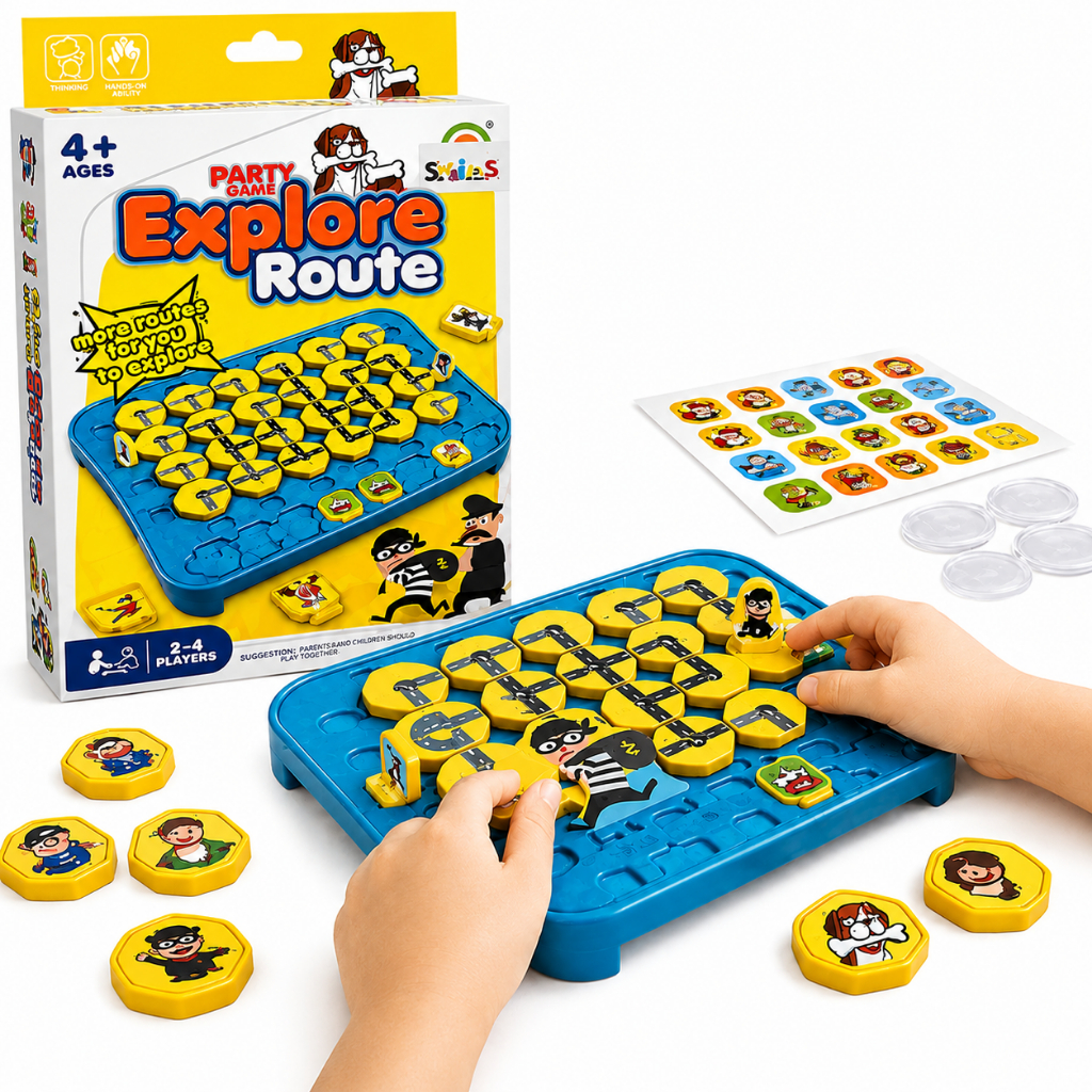 Jogo Educativo Infantil Labirinto Inteligente Jogo De Lógica E Estratégia Brinquedo Raciocinio