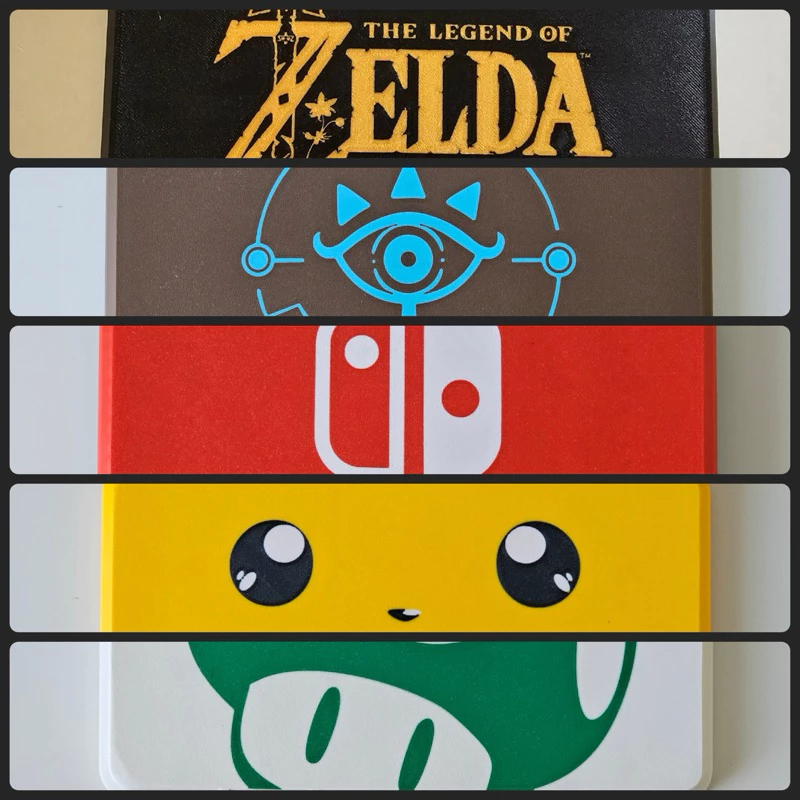 Case Estojo para Nintendo Switch Porta Jogos e Acessórios 3D