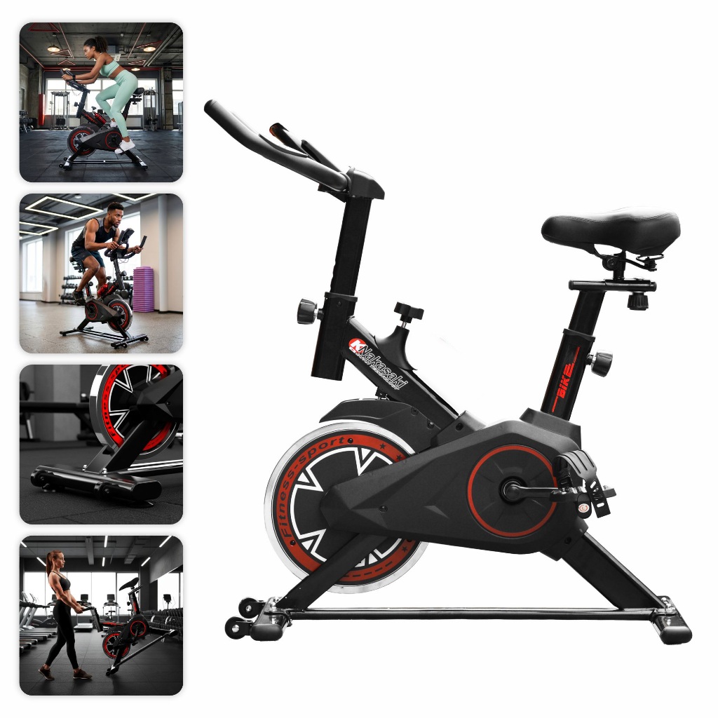 Bicicleta Bike Spinning Ergométrica Treino Eficiente Ajuste de Conforto