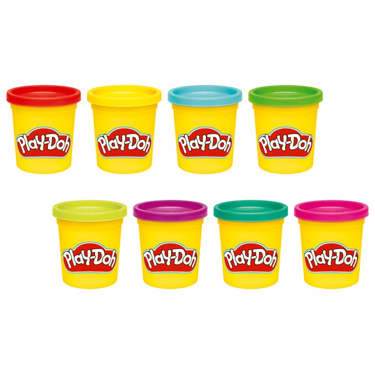 Conjunto Massinha Play-Doh Kit com 4 Potes de Cores Sortido - Hasbro G2555