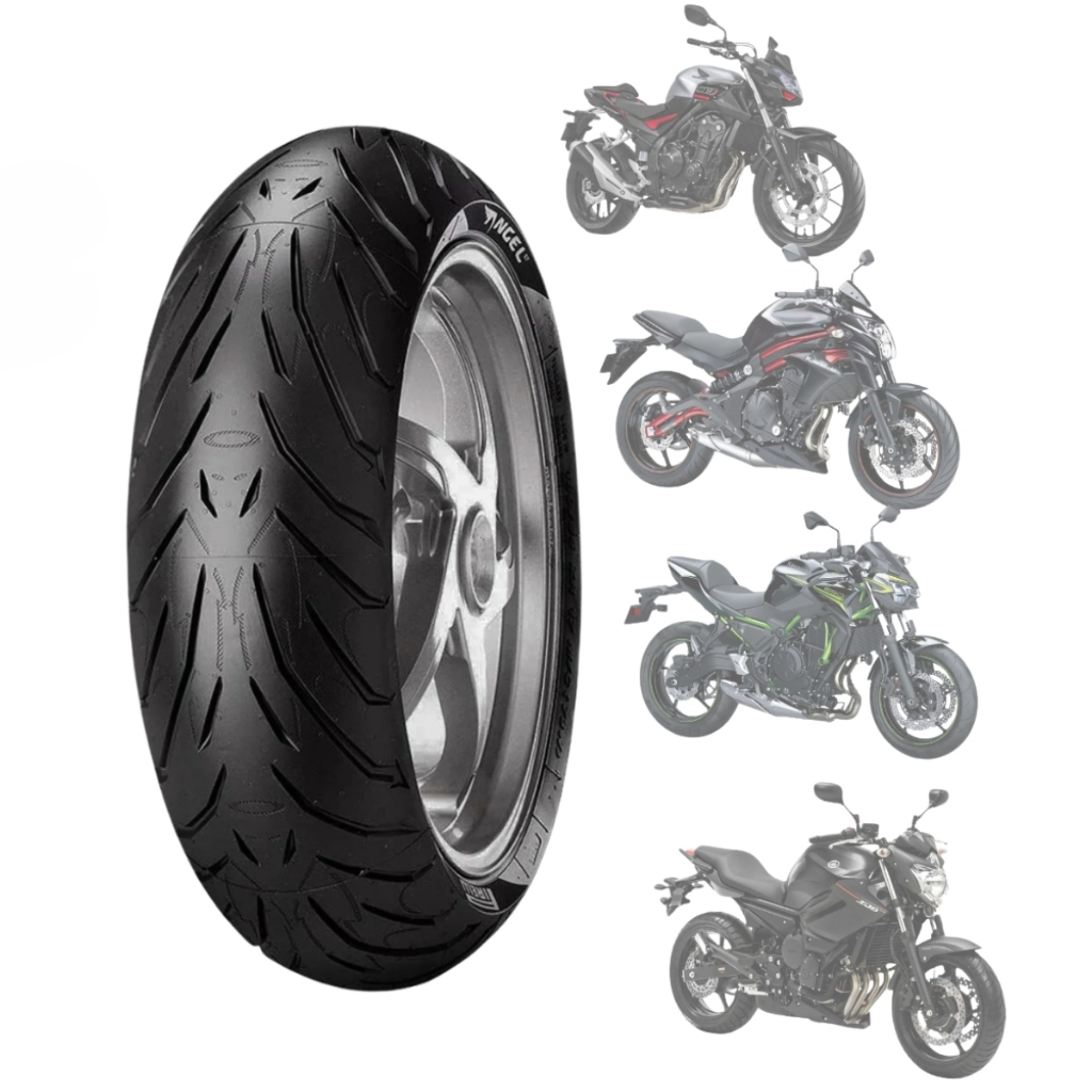 Pneu Traseiro 160/60Zr-17 ANGEL ST 69W Radial Uso Sem Camara PIRELLI ORIGINAL