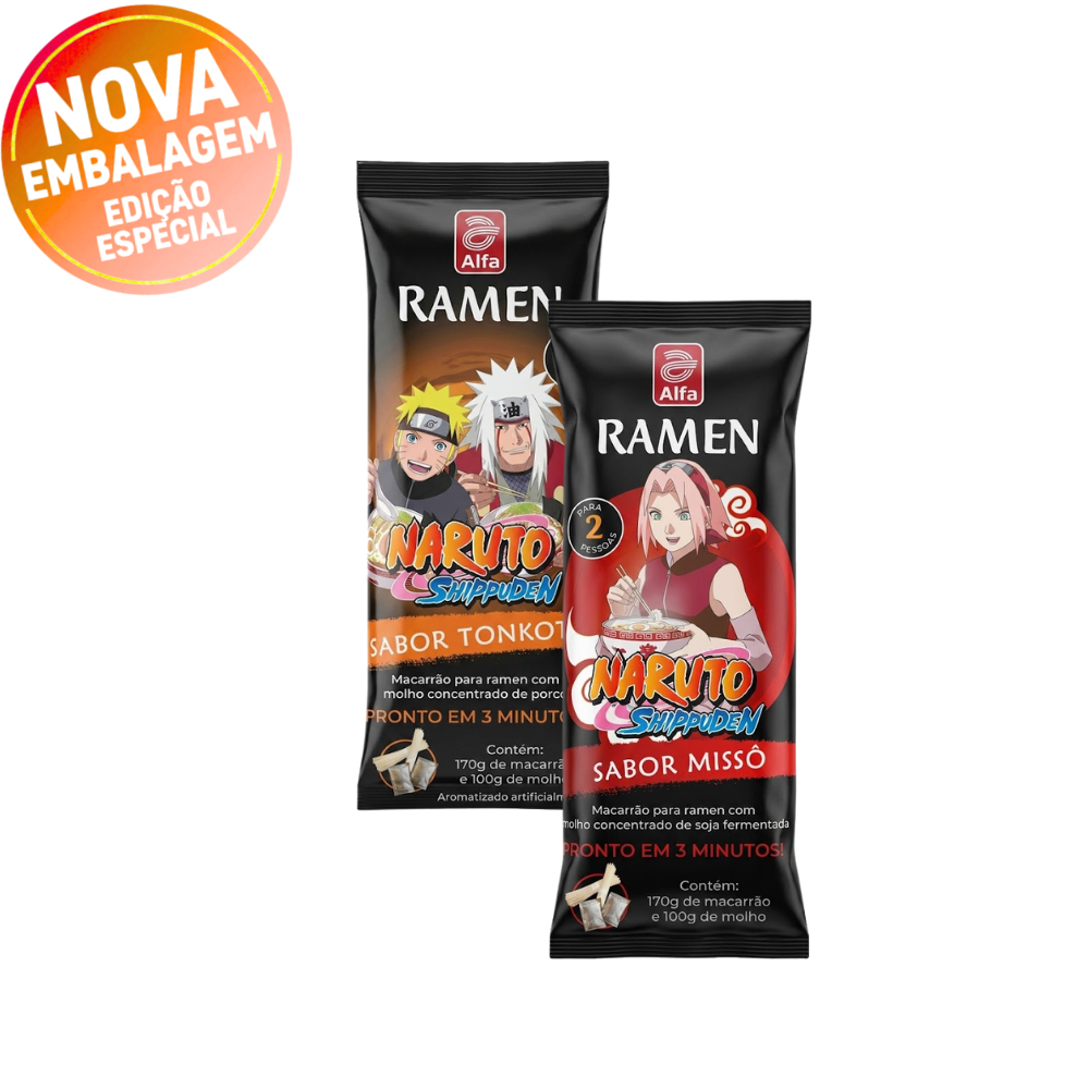 Kit Experiência Degustação Ramen Misso e Tonkotsu Alfa