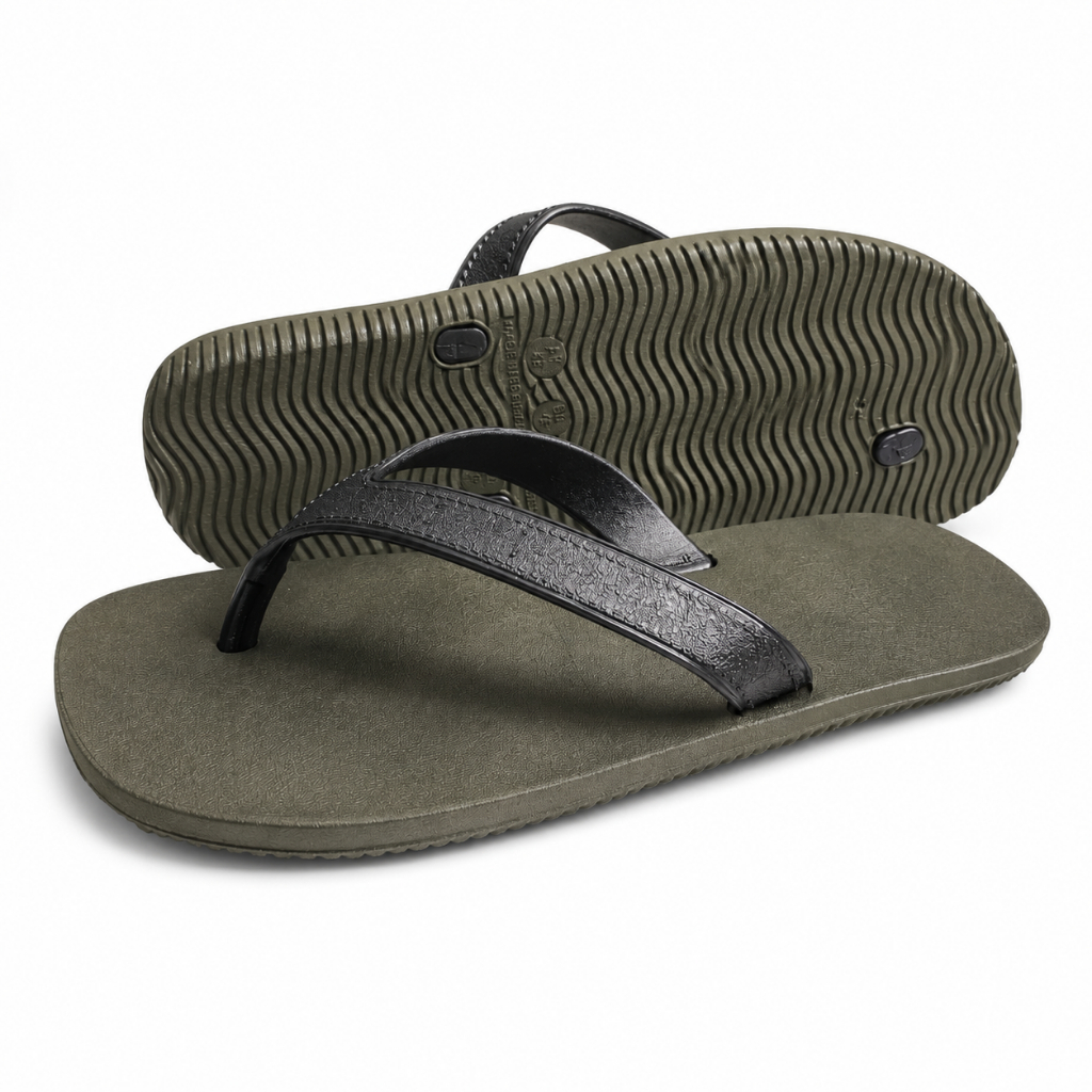 Chinelo Masculino Flow em Microexpandido Correia PVC Leve Resistente e Confortável