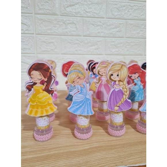 APLIQUE DE TUBETE PRINCESAS CUTE/BABY LEMBRANCINHA PERSONALIZADOS APLIQUES TUBETE ANIVERSARIO
