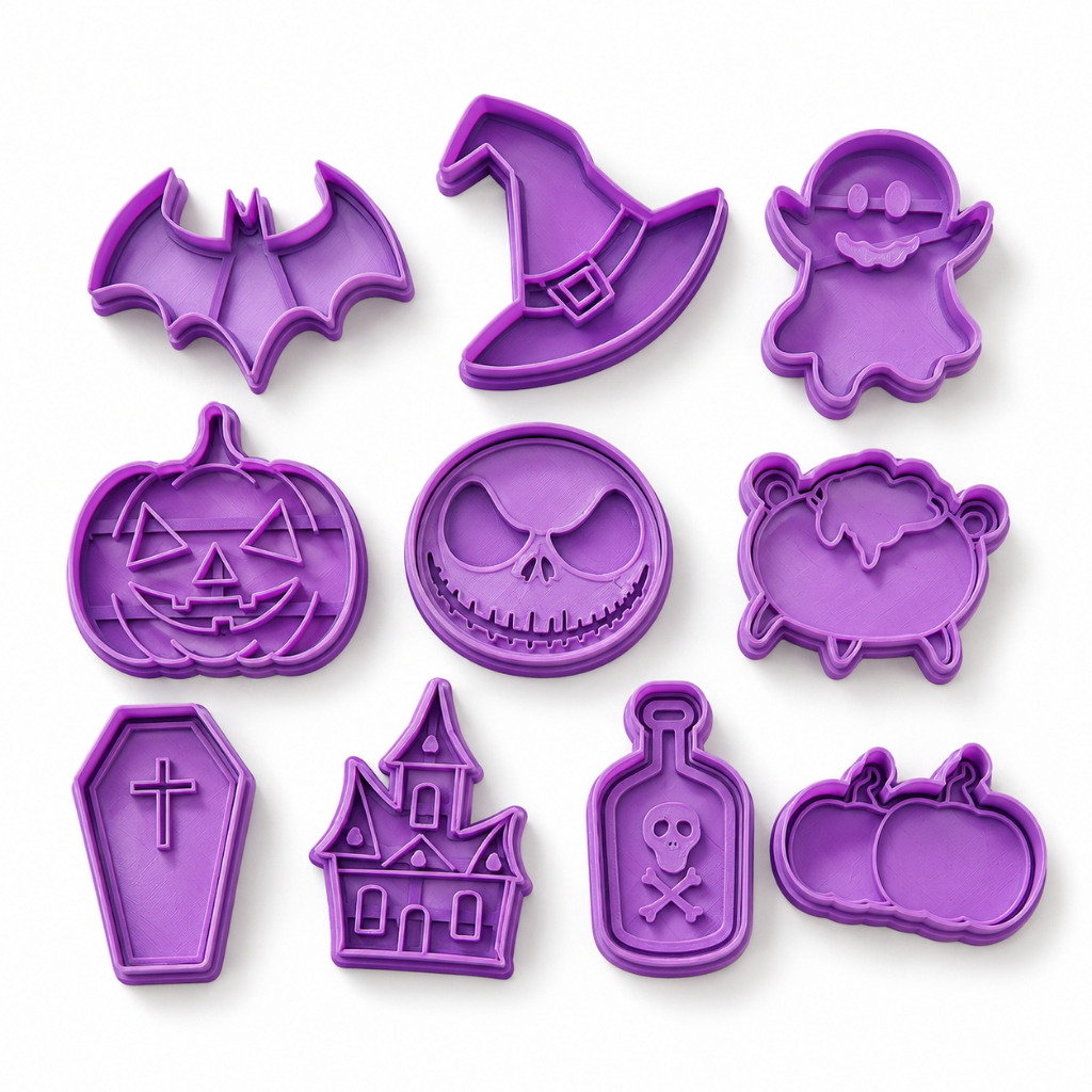 Cortador Marcador Biscoito Molde Forma Biscuit Halloween Dia das Bruxas