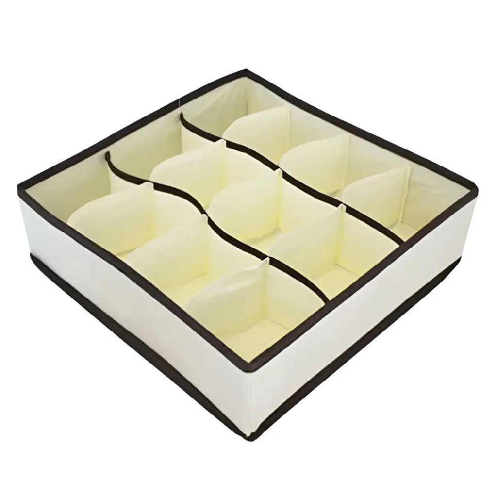 Organizadores De Guarda-Roupas Colméia Organizadora Gavetas 32x32x9cm Em TNT Resistente