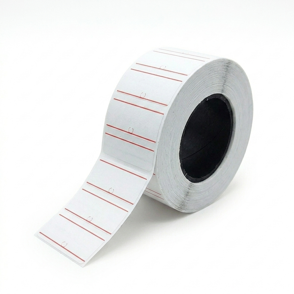 Etiqueta Adesiva Picui 21x12mm Branca Rolo Marcação Codificação Produtos Estoque Loja Escritório