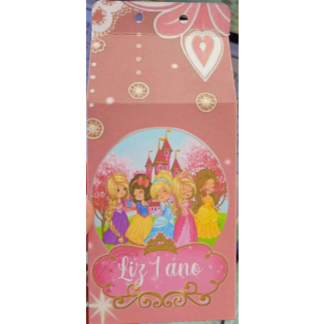 Caixa Milk Festa Personalizada para artesanato, decoração e lembrancinha/ As Princesas Baby/ Fazemos em todos os Temas
