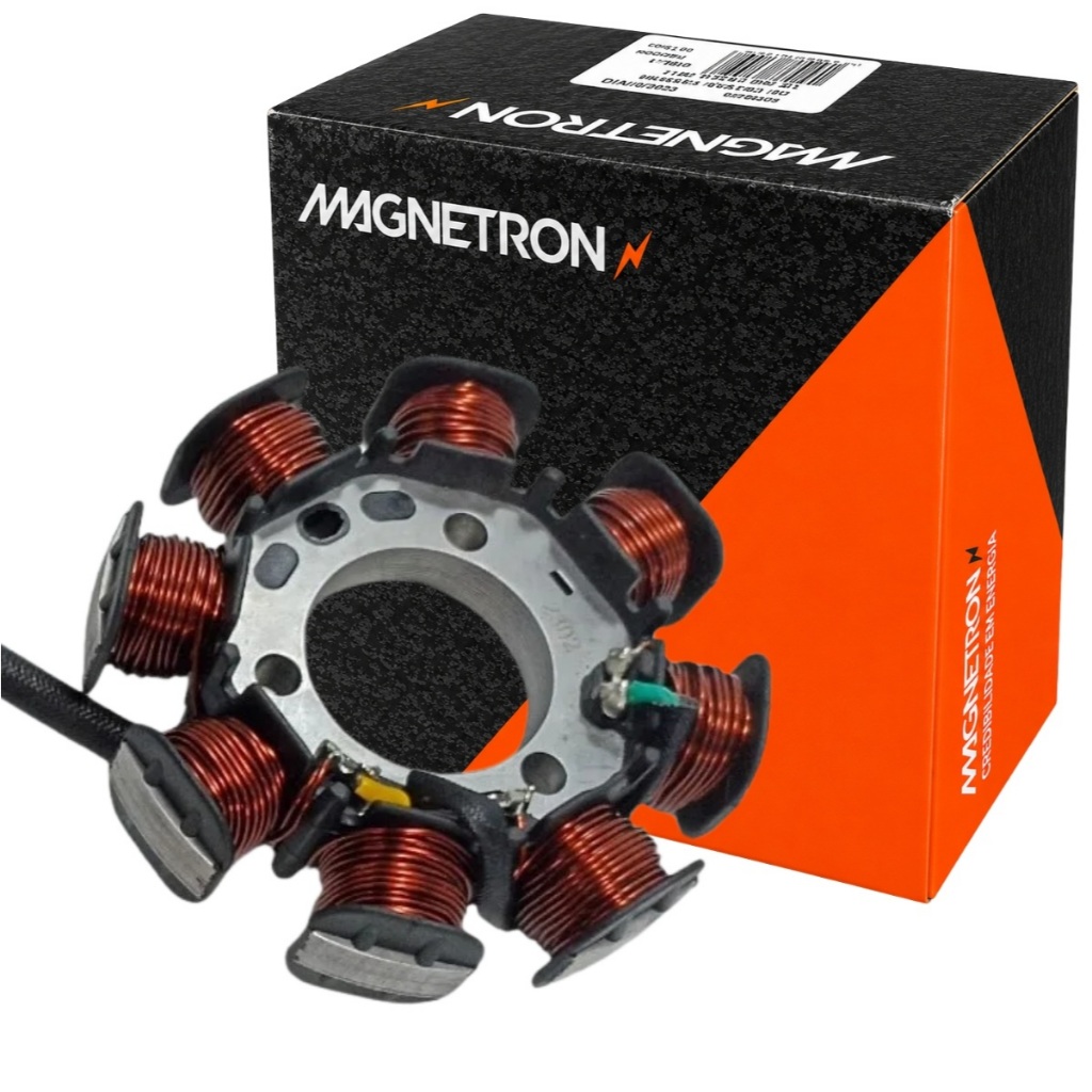 Estator do Magneto Cg 150 Sport Cg 150 Titan Es / Esd / Ks Com Bobina Magnetron