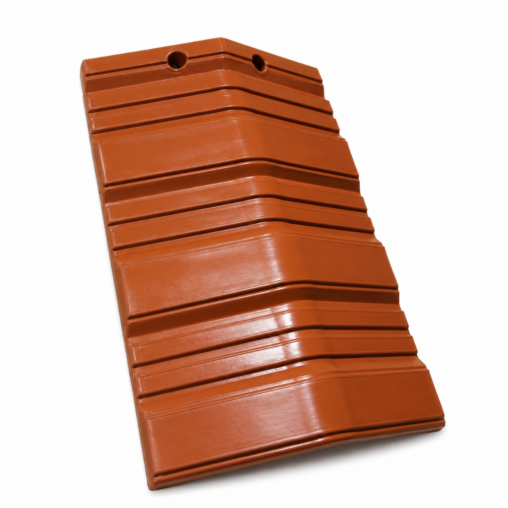 Kit 3 Telha Capa de Muro Plástica Proteção Estilo - Acabamento Moderno Resistente Duravel — imagem 2 de 2
