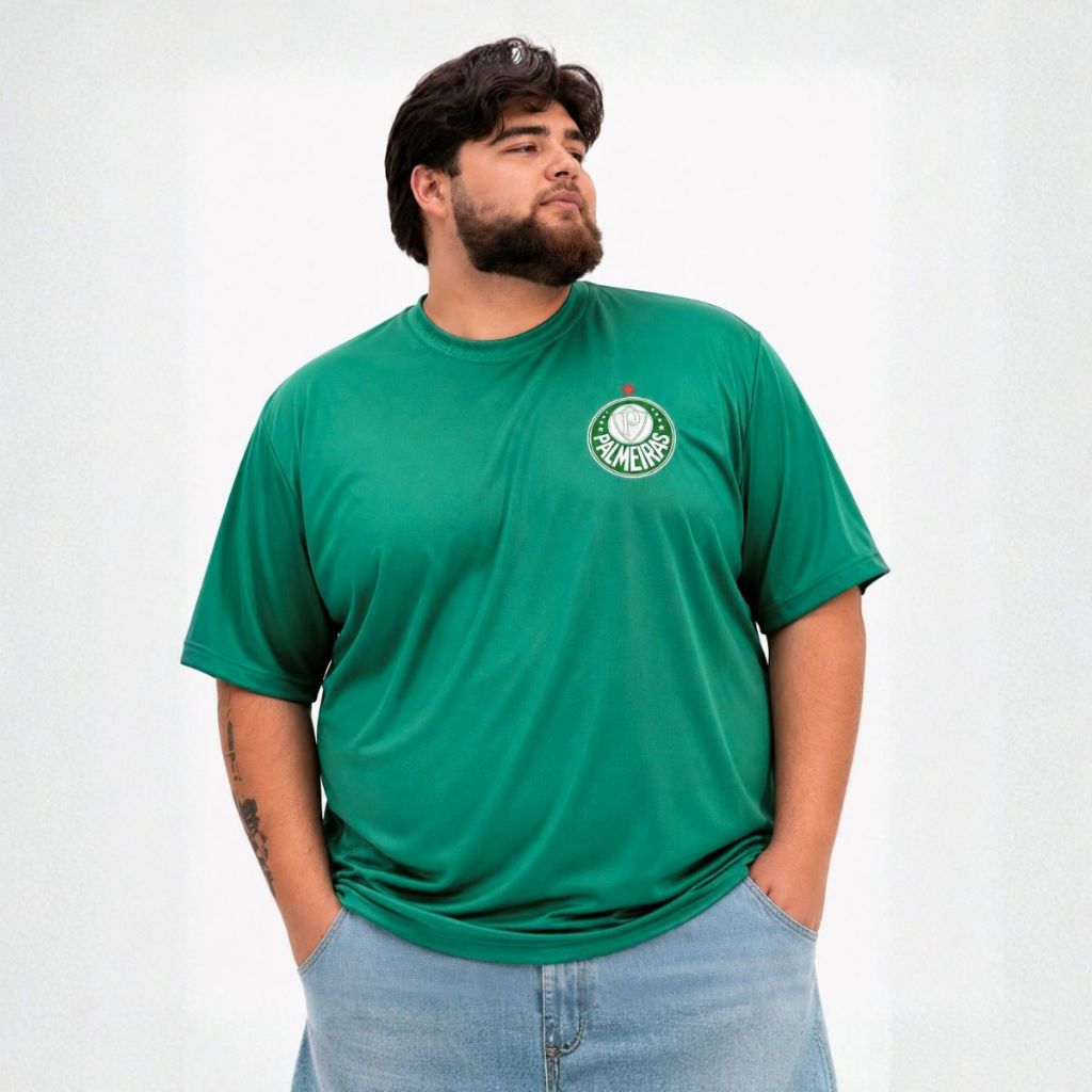 Camisa Palmeiras Masculina Plus Size 1914 Betel Original Torcedor Licenciada 3G ao 5G