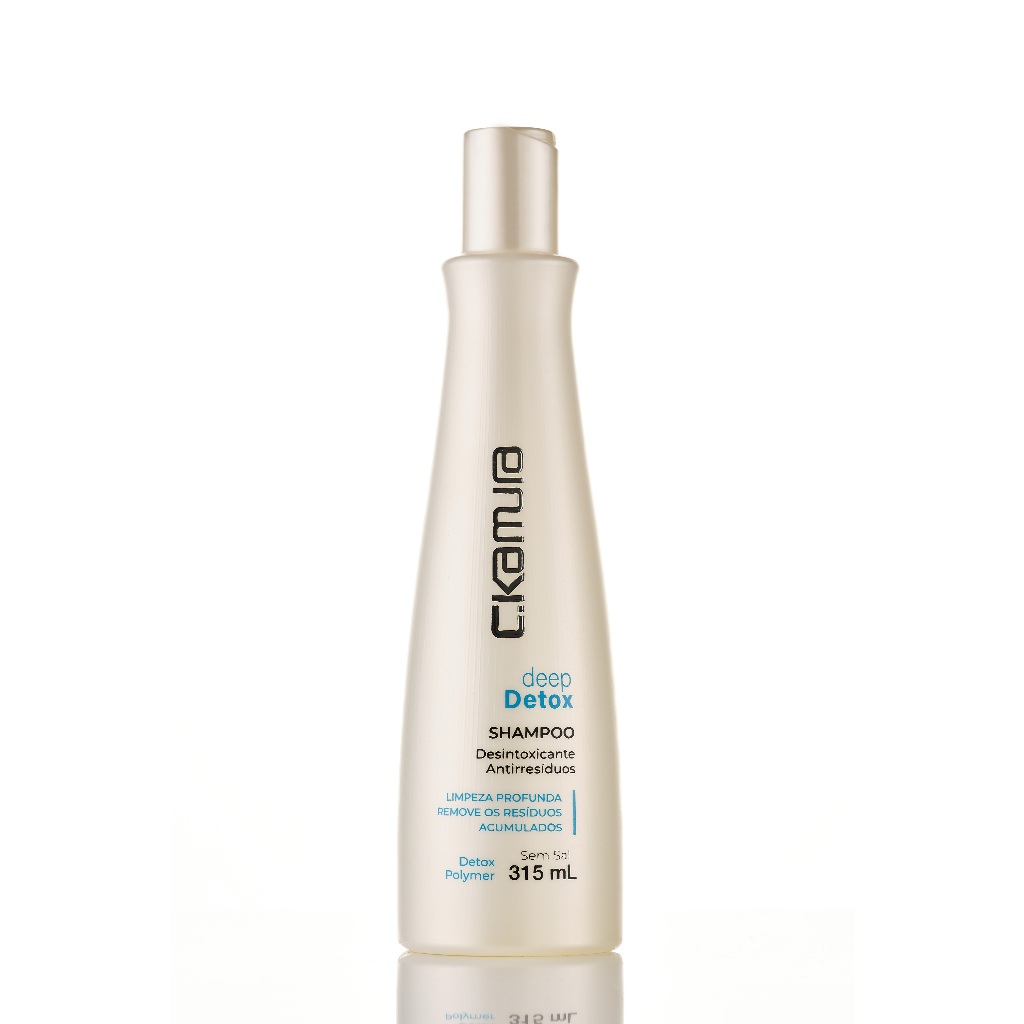 Shampoo Deep Detox Antirresiduos C.Kamura Limpeza Profunda 315ml