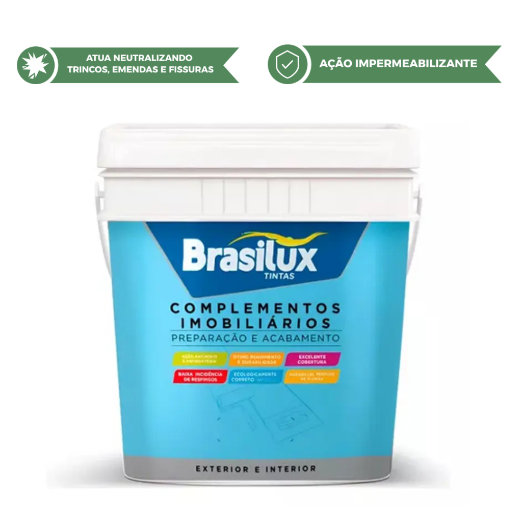 Robermassa Solda Trinca Impermeabilizante 5kg Veda Trincos Brasilux