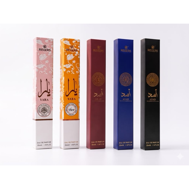 Perfumes Árabes Feminino 35ml Luxo Eau de Parfum Boa Duração Floral de Bolsa e Viagem