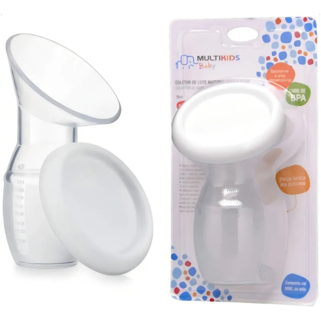 Coletor De Leite Materno Multikids 90ml Gentle Flow - BB1011