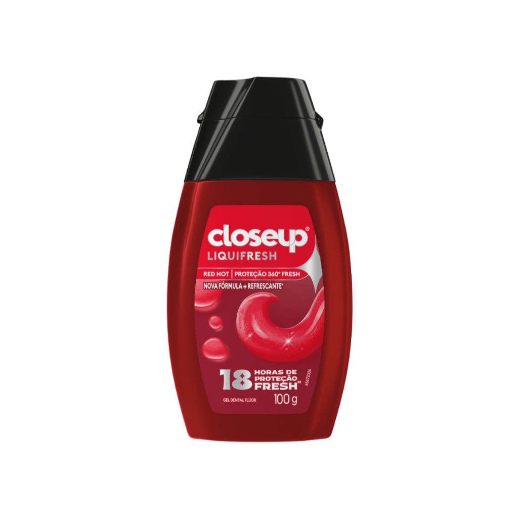 Creme Dental em Gel Close Up Liquifresh Red Hot 100g