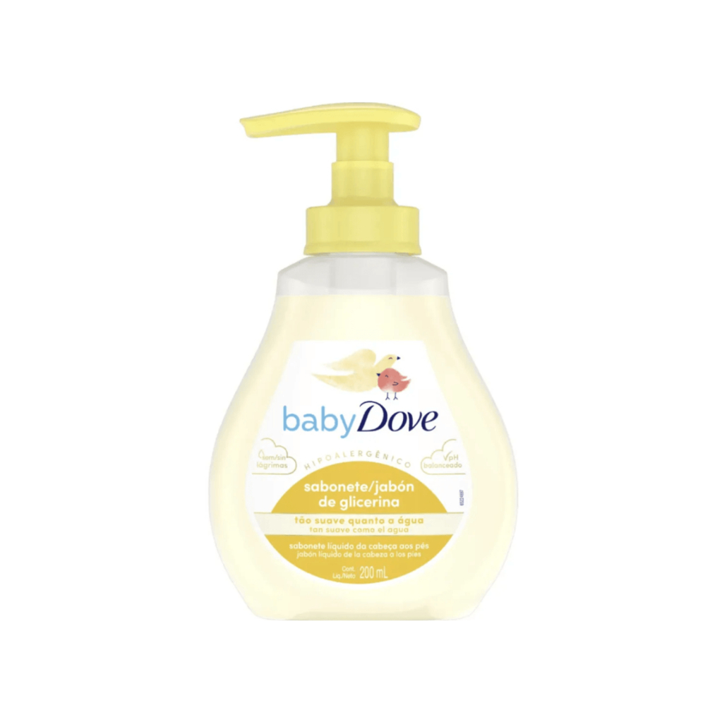 Sabonete Líquido Baby Dove Hidratação Glicerinada 200ml