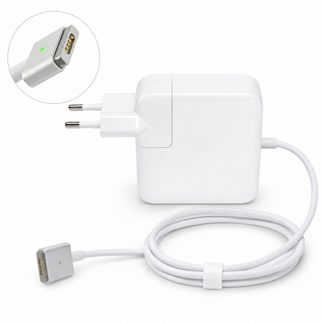 Carregador Mac Book Pro de 60 W, T-Tip, adaptadores de alimentação de carregador rápido, compatível com Mac Book Air/Pro