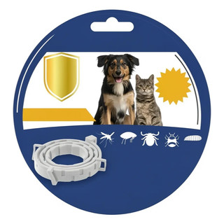Coleira Anti-Pulga Carrapato Ácaro Para Gatos Pet Cachorros