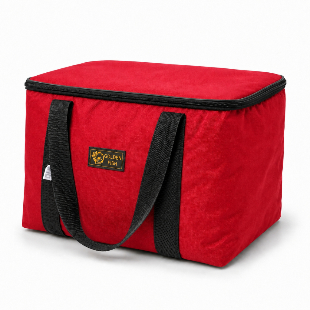 Bolsa Térmica 30L Reforçada Praia/camping/ Pesca Vermelha- Envio Imediato