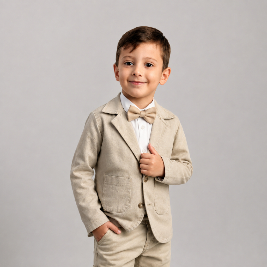 Roupa Batizado Menino Estiloso - Com Blazer Social Envio Já Conjunto Completo