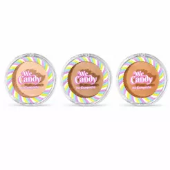 Pó Compacto We Candy Vivai Maquiagem Facial Acabamento Natural