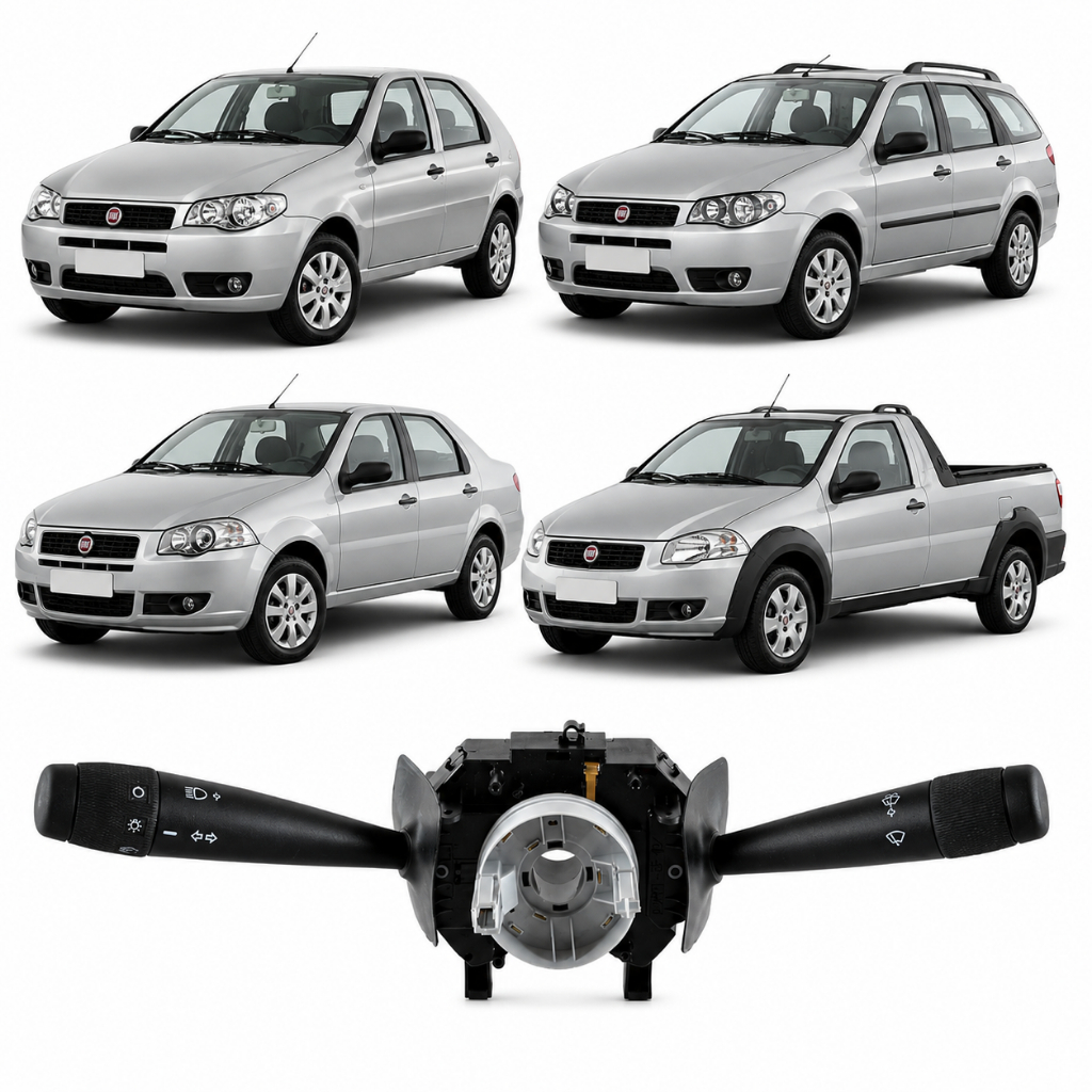 Chave De Seta Fiat Palio 1996 A 2009 Seta com Retorno Automático